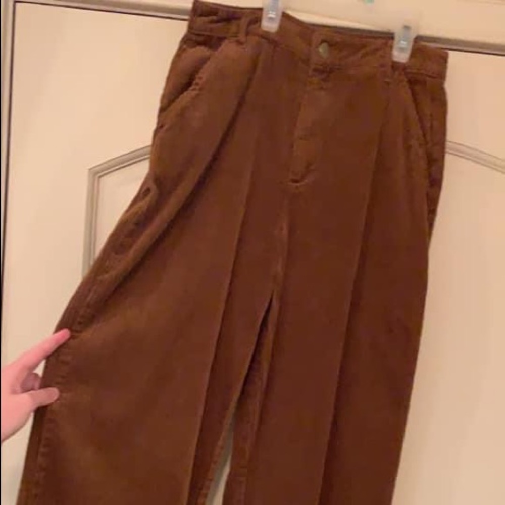 corduroy flare pants